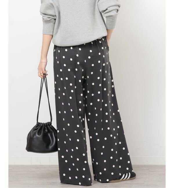 JOURNAL STANDARD relume「ランダムドットギャザーワイドパンツ」|その他|