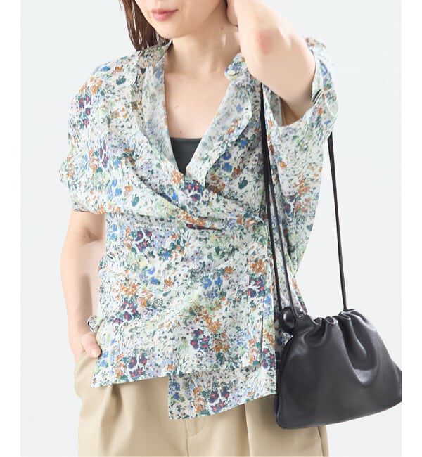 journal standard L'essage「《WEB限定カラーあり》DEVEAUX/ドットタックスリーブシャツ」|シャツ・ブラウス|