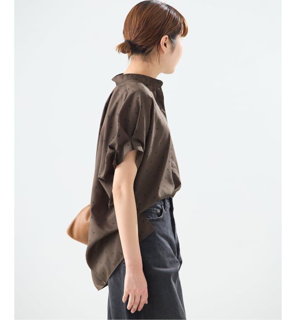 journal standard L'essage「《WEB限定カラーあり》DEVEAUX/ドットタックスリーブシャツ」|シャツ・ブラウス|