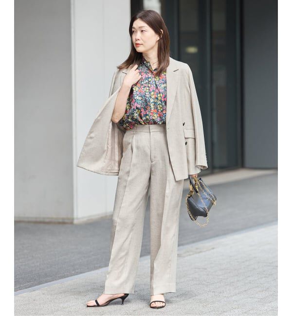 journal standard L'essage「《WEB限定カラーあり》DEVEAUX/ドットタックスリーブシャツ」|シャツ・ブラウス|