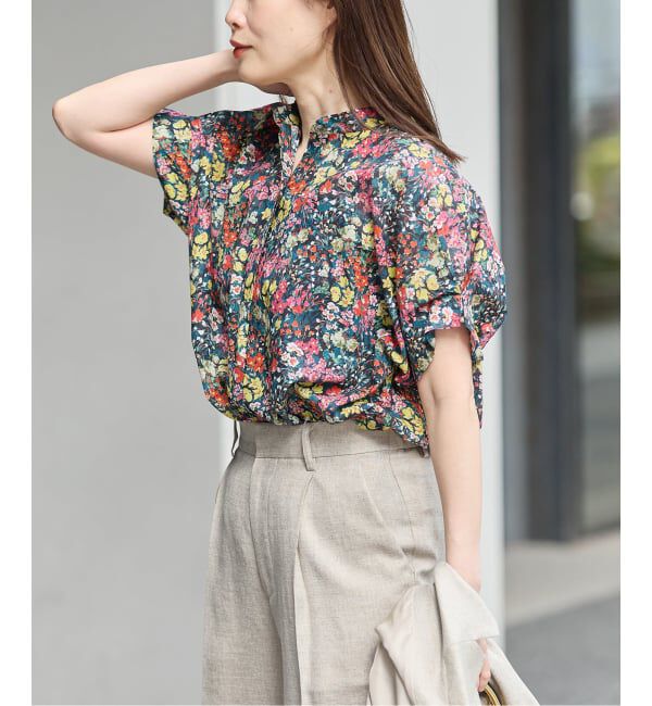 journal standard L'essage「《WEB限定カラーあり》DEVEAUX/ドットタックスリーブシャツ」|シャツ・ブラウス|