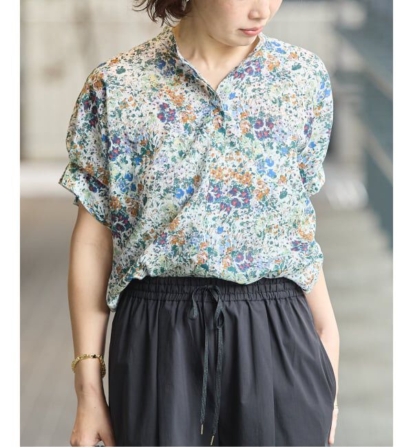 journal standard L'essage「《WEB限定カラーあり》DEVEAUX/ドットタックスリーブシャツ」|シャツ・ブラウス|