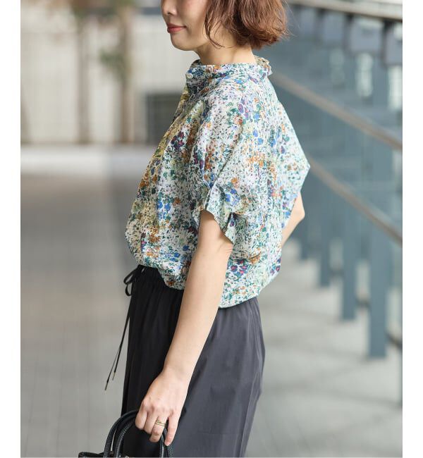 journal standard L'essage「《WEB限定カラーあり》DEVEAUX/ドットタックスリーブシャツ」|シャツ・ブラウス|