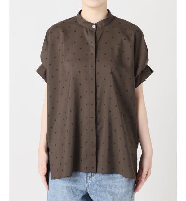 journal standard L'essage「《WEB限定カラーあり》DEVEAUX/ドットタックスリーブシャツ」|シャツ・ブラウス|