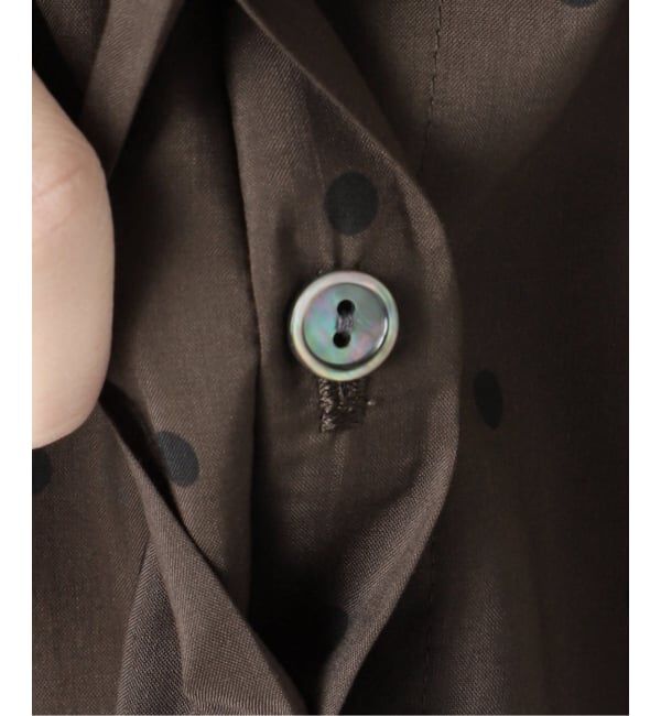 journal standard L'essage「《WEB限定カラーあり》DEVEAUX/ドットタックスリーブシャツ」|シャツ・ブラウス|