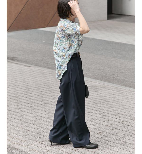 journal standard L'essage「《WEB限定カラーあり》DEVEAUX/ドットタックスリーブシャツ」|シャツ・ブラウス|