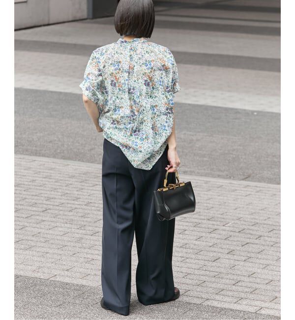 journal standard L'essage「《WEB限定カラーあり》DEVEAUX/ドットタックスリーブシャツ」|シャツ・ブラウス|