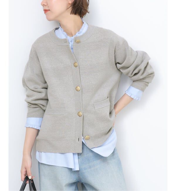 JOURNAL STANDARD relume「《追加》ウォッシャブルミラノリブカーディガン」|カーディガン|