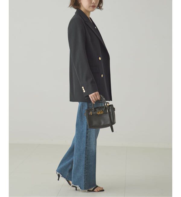 journal standard L'essage「《追加6/セットアップ可》ヴィスポリギャバブレザージャケット」|テーラードジャケット|