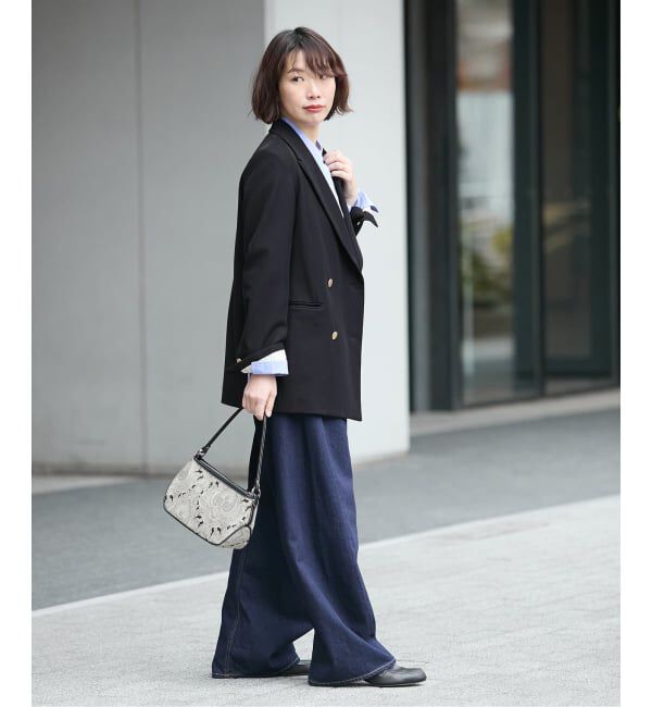 journal standard L'essage「《追加6/セットアップ可》ヴィスポリギャバブレザージャケット」|テーラードジャケット|