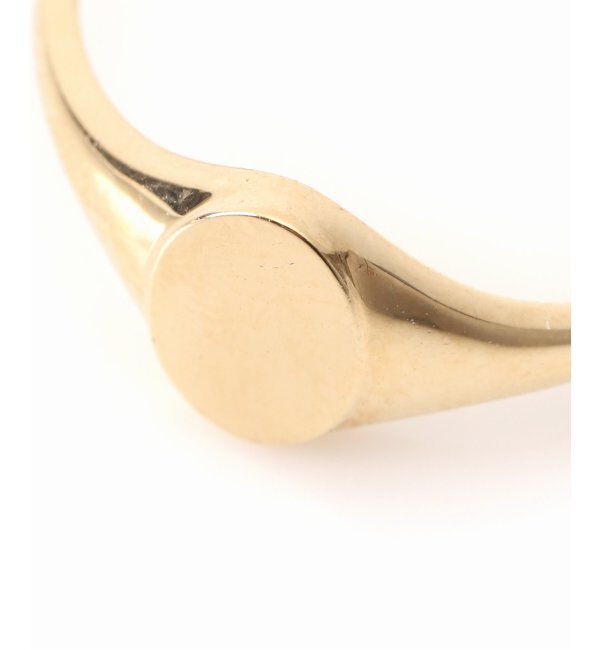 Lilas by Spick&Span「インダイオーバルリング K18」|リング|