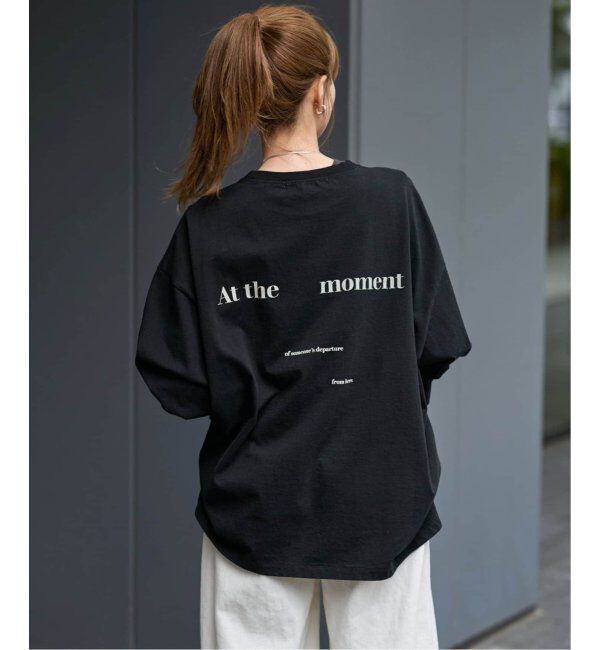 FRAMeWORK「≪追加≫【haru&times;FRAMeWORK】ロゴロンT2」|Tシャツ・カットソー|