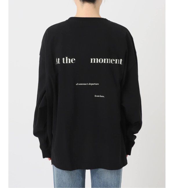 FRAMeWORK「≪追加≫【haru&times;FRAMeWORK】ロゴロンT2」|Tシャツ・カットソー|