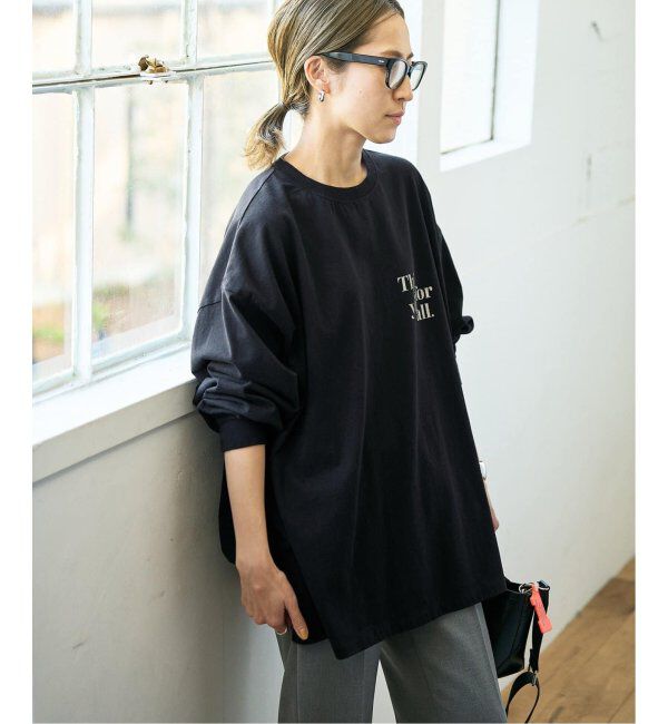 FRAMeWORK「≪追加≫【haru&times;FRAMeWORK】ロゴロンT2」|Tシャツ・カットソー|