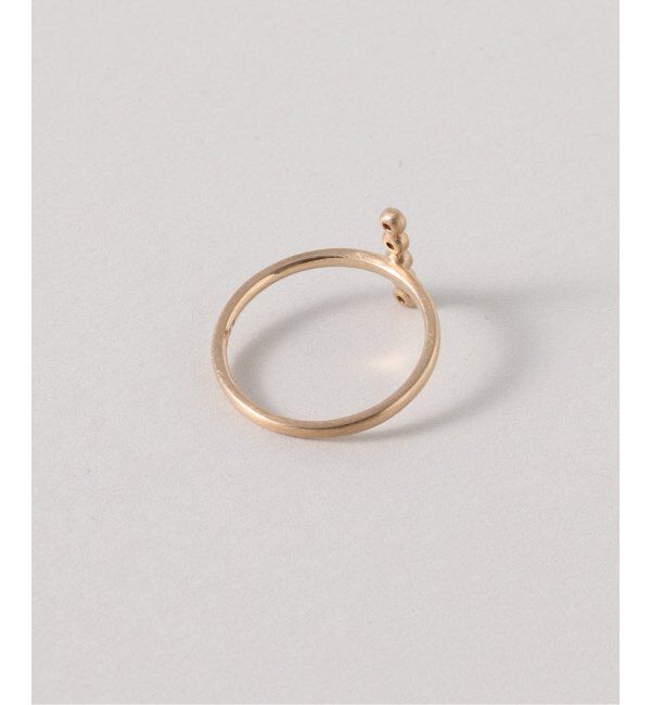 Lilas by Spick&Span「ブラウンダイヤクロスリング K10」|リング|