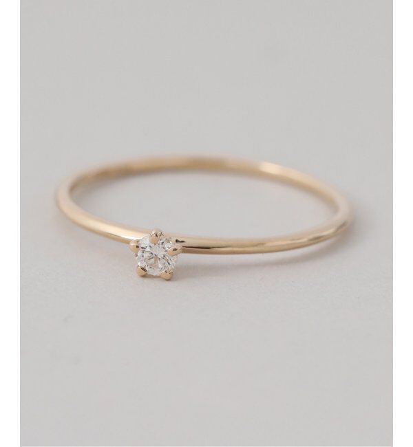 Lilas by Spick&Span「プチスターダイヤリング K10」|リング|