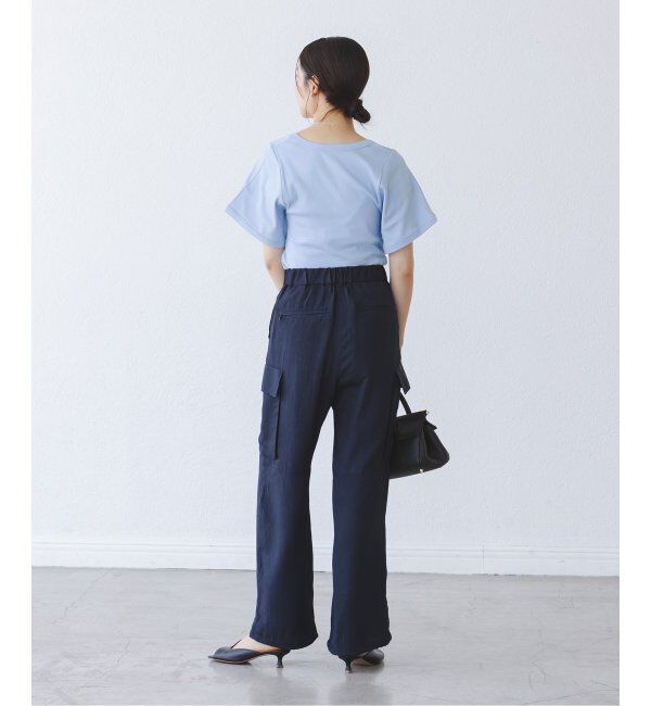 NOBLE「BY MALENE BIRGER/バイマレーネビルガー リブUネックTEE」|Tシャツ・カットソー|