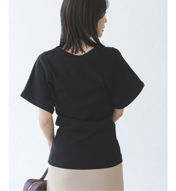 NOBLE「BY MALENE BIRGER/バイマレーネビルガー リブUネックTEE」|Tシャツ・カットソー|