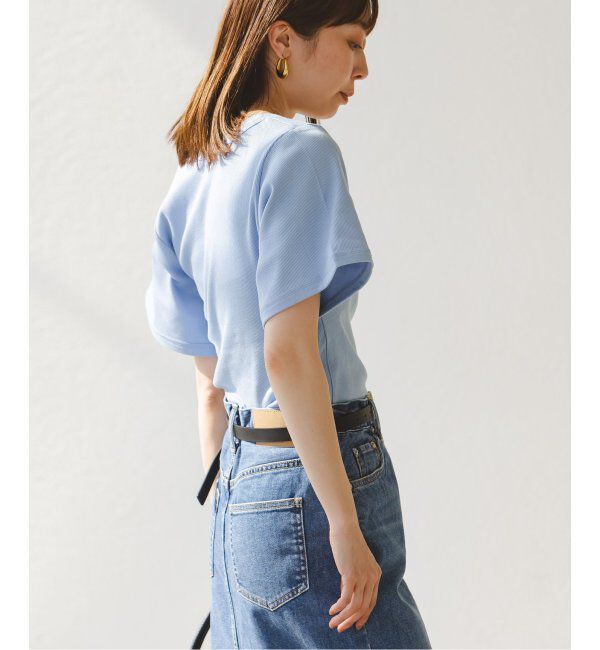 NOBLE「BY MALENE BIRGER/バイマレーネビルガー リブUネックTEE」|Tシャツ・カットソー|