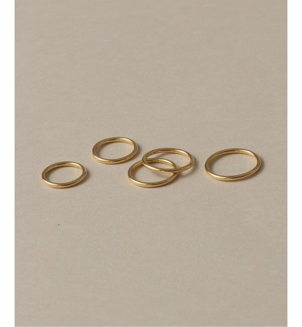 Lilas by Spick&Span「パイプピンキーリング K18」|リング|