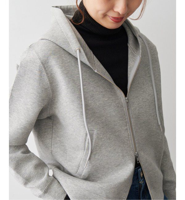 Spick and Span「《追加》ストレッチジップフードパーカー」|パーカー|