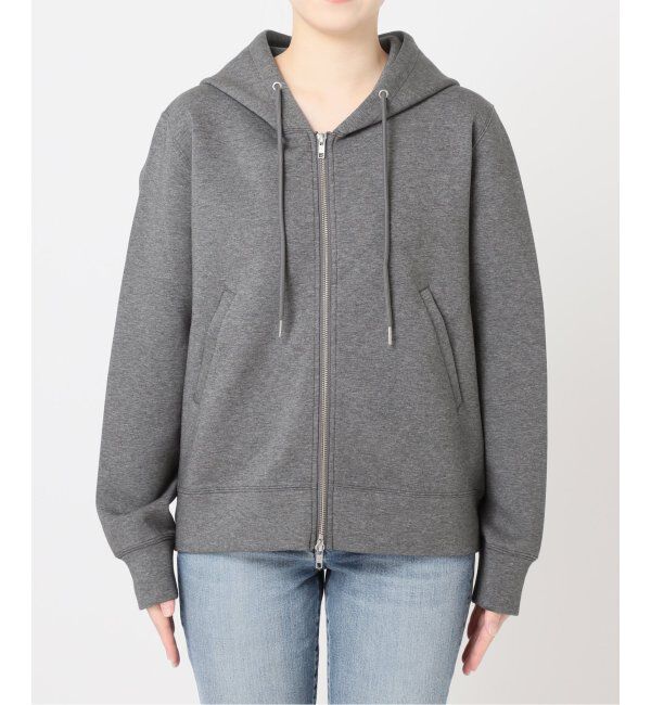 Spick and Span「《追加》ストレッチジップフードパーカー」|パーカー|