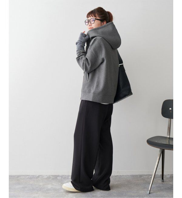 Spick and Span「《追加》ストレッチジップフードパーカー」|パーカー|