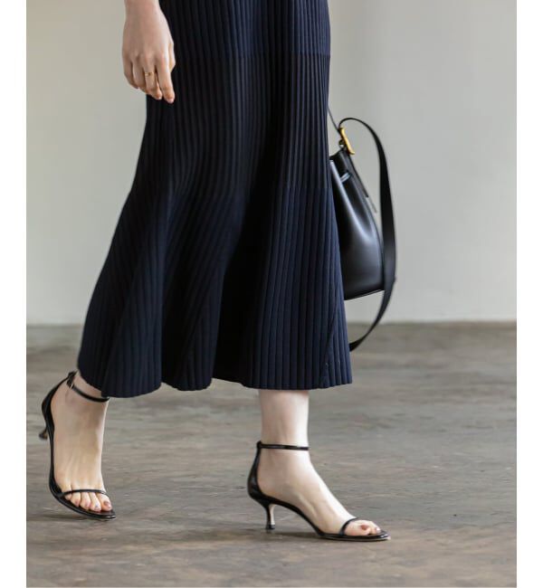 NOBLE「《WEB限定追加》【洗える】ランダムリブマーメイドニットワンピース2」|ワンピース|