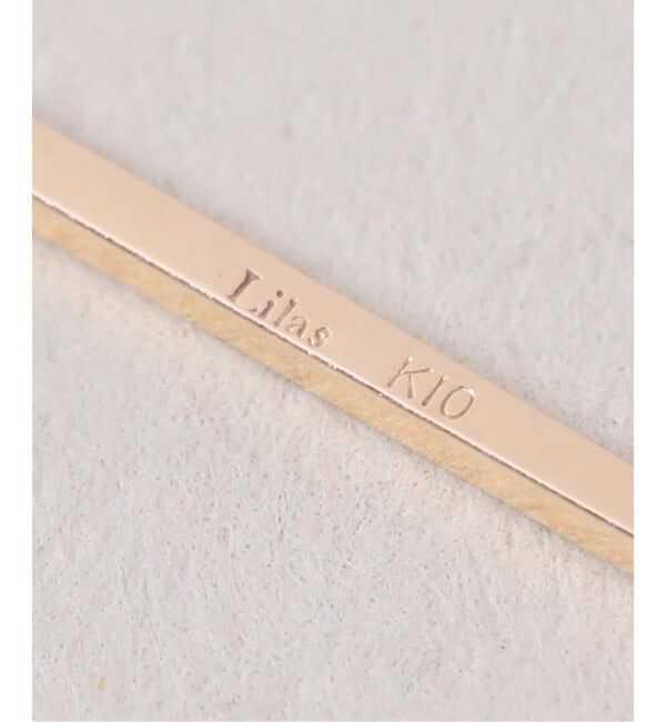 Lilas by Spick&Span「《WEB限定》5mmボールYチェーンネックレス K10」|ネックレス|