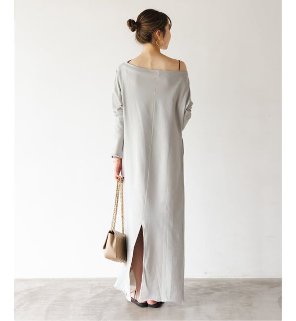 NOBLE「《NOBLE別注》GREYCHORD/グレーコード タックギャザーワンピース」|ワンピース|