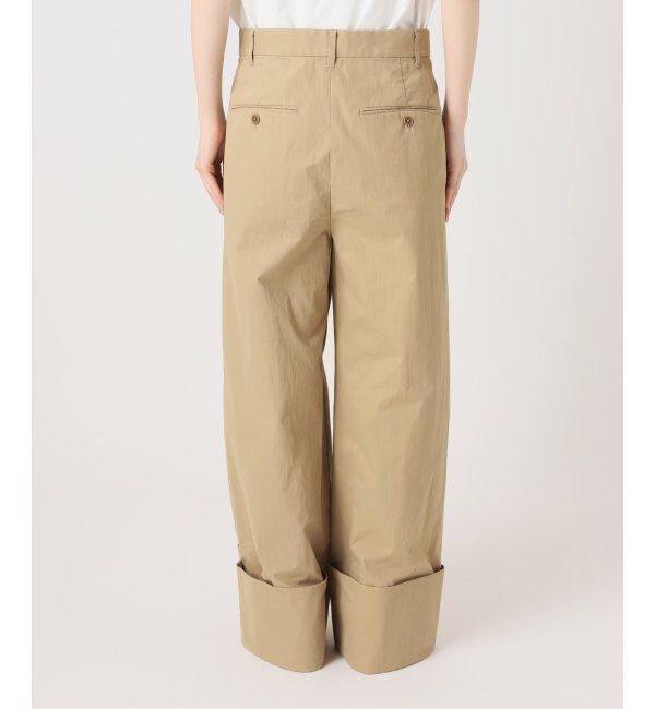 FRAMeWORK「エクストラワイドマッキンパンツ」|チノ|
