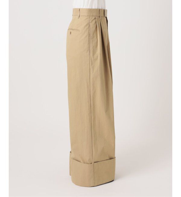 FRAMeWORK「エクストラワイドマッキンパンツ」|チノ|