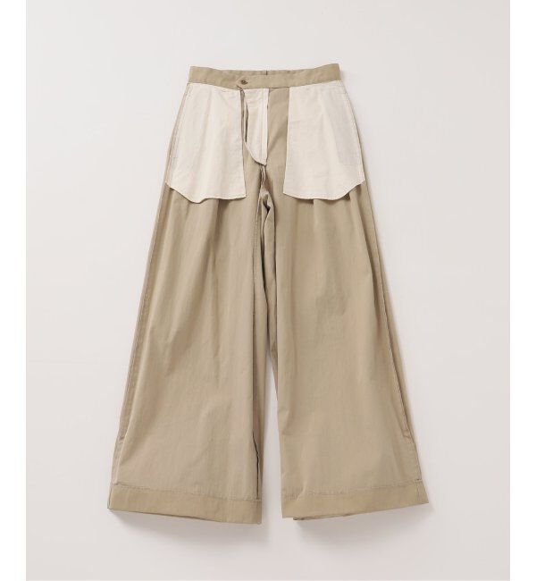 FRAMeWORK「エクストラワイドマッキンパンツ」|チノ|