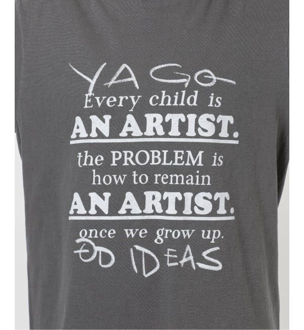 FRAMeWORK「YA GOOD IDEAS &times; KIBITZ HANDWKS MESSAGE TSHIRT」|Tシャツ・カットソー|