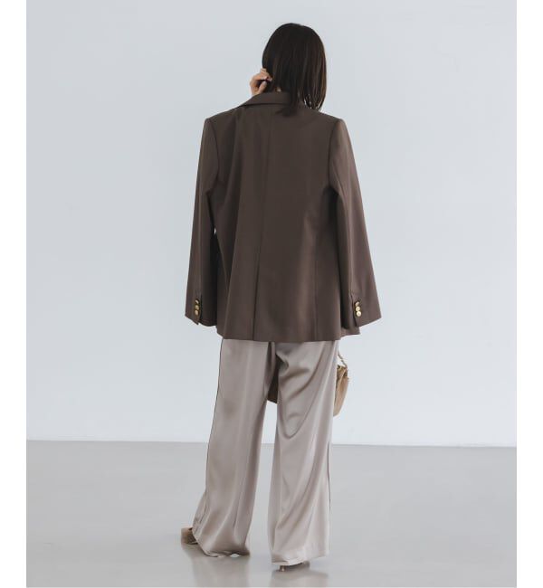 NOBLE「《WEB限定追加》【洗える】バルーンケープブラウス」|シャツ・ブラウス|