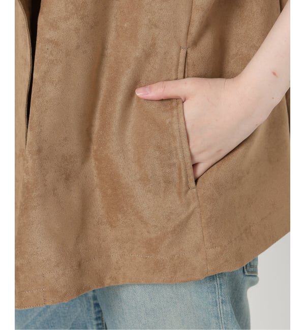 FRAMeWORK「フェイクスエードドレープジレ」|ダウンベスト・ベスト|