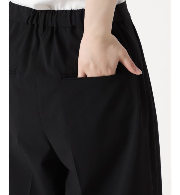 FRAMeWORK「≪追加≫ウォッシャブルTWタックワイドパンツ」|スラックス|