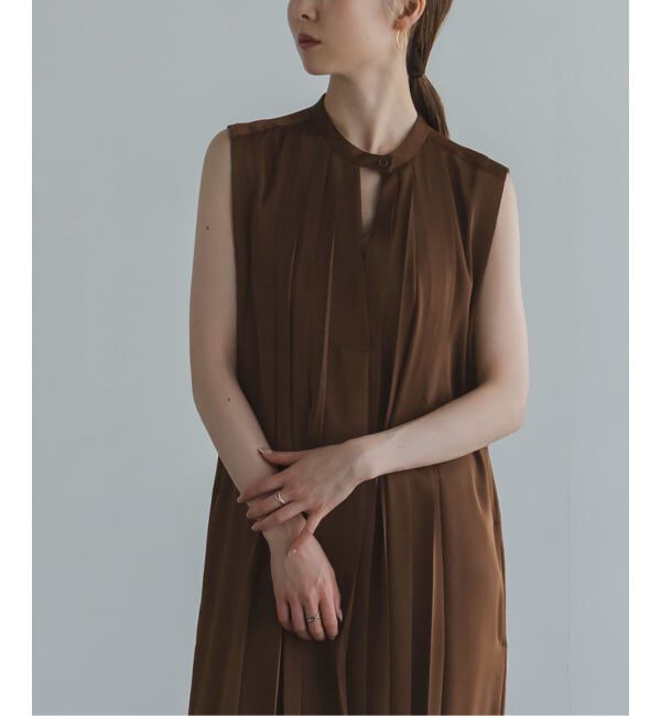 NOBLE「《追加》【洗える】ELENI/エルニ プリーツワンピース2」|ワンピース|