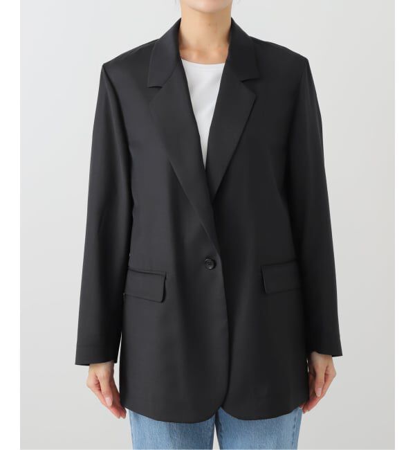 FRAMeWORK「TWトリアセトロピカルシアージャケット」|テーラードジャケット|