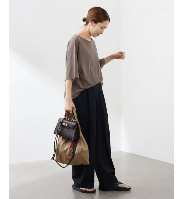 FRAMeWORK「ドライタッチ加工SS-Tee」|Tシャツ・カットソー|