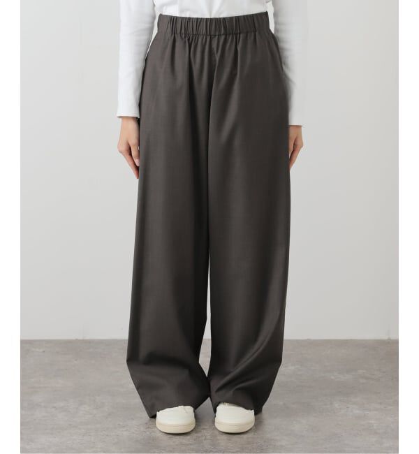 FRAMeWORK「LOEFF/ロエフ W TORO HRM パンツ」|スラックス|