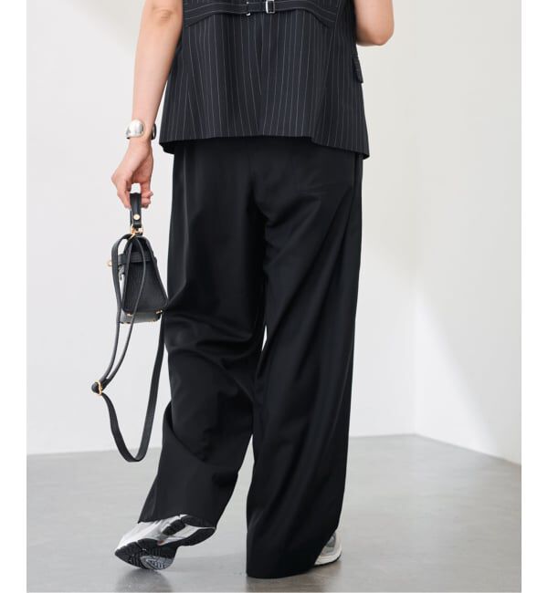 FRAMeWORK「LOEFF/ロエフ W TORO HRM パンツ」|スラックス|