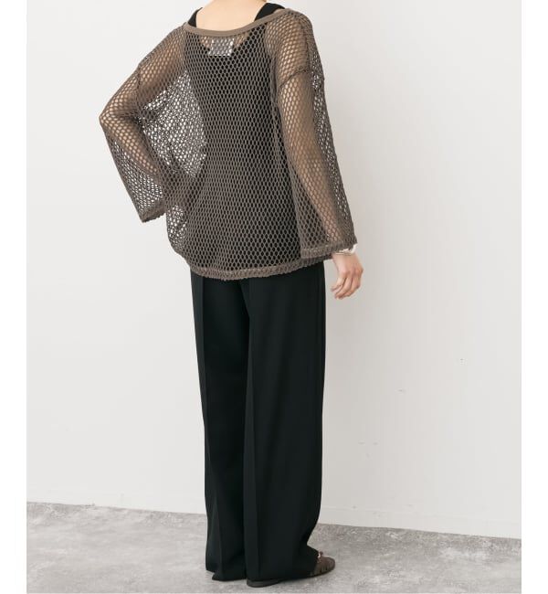 Spick and Span「ACASAM / アカサム メッシュプルオーバー」|Tシャツ・カットソー|