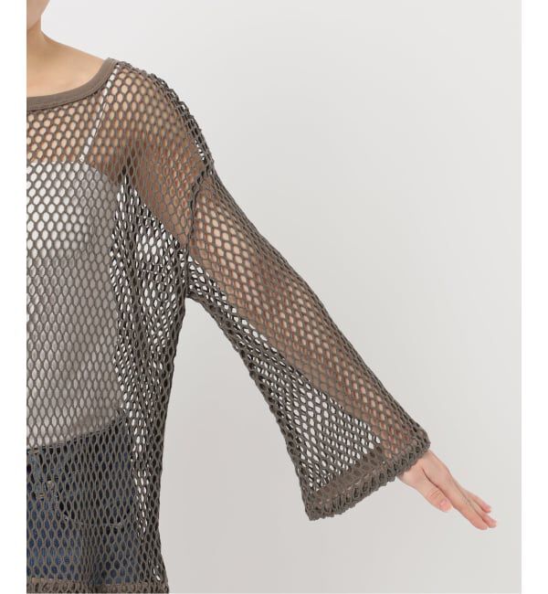 Spick and Span「ACASAM / アカサム メッシュプルオーバー」|Tシャツ・カットソー|