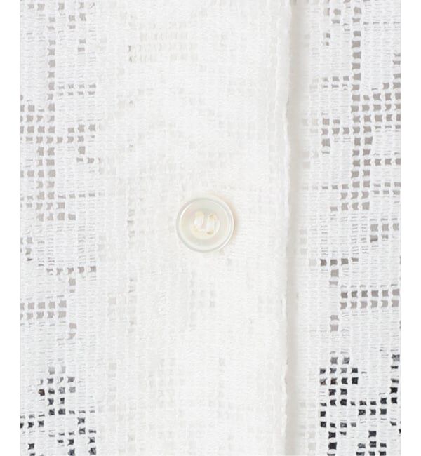 Spick and Span「スタンドカラーレースシャツ」|シャツ・ブラウス|