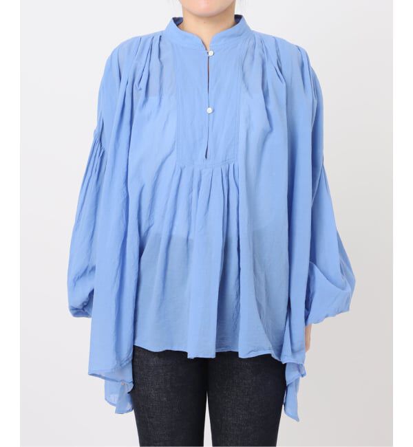 FRAMeWORK「≪一部店舗+WEB限定 / 追加予約≫コットンシフォンタックブラウス」|シャツ・ブラウス|