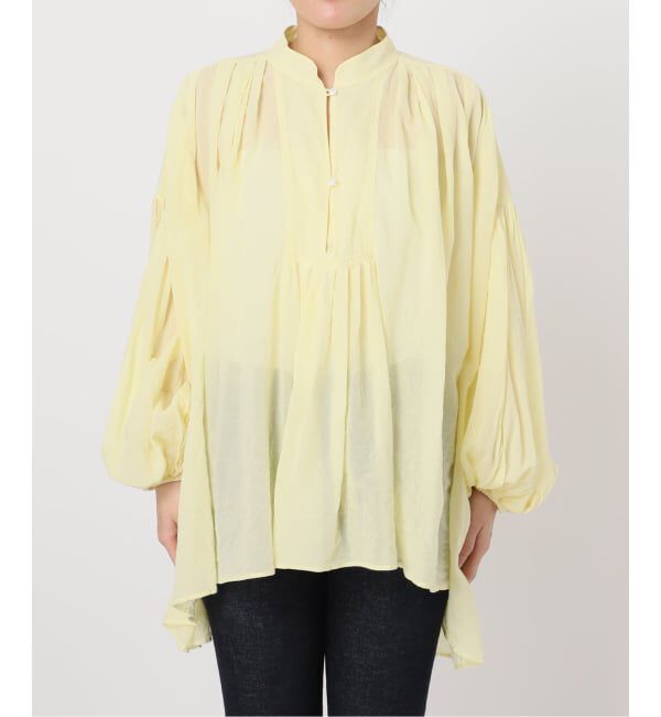 FRAMeWORK「≪一部店舗+WEB限定 / 追加予約≫コットンシフォンタックブラウス」|シャツ・ブラウス|