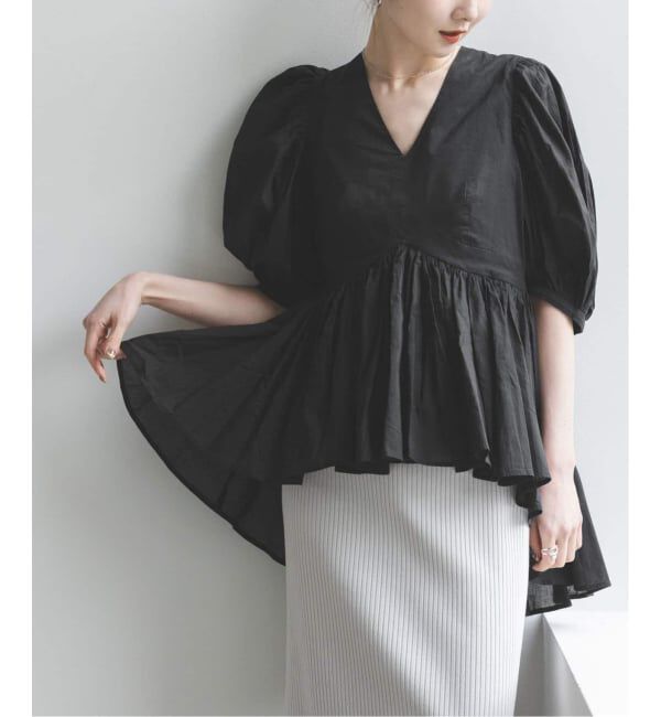 NOBLE「《WEB・虎ノ門限定追加予約》MARIHA/マリハ ラストダンスのブラウス」|シャツ・ブラウス|