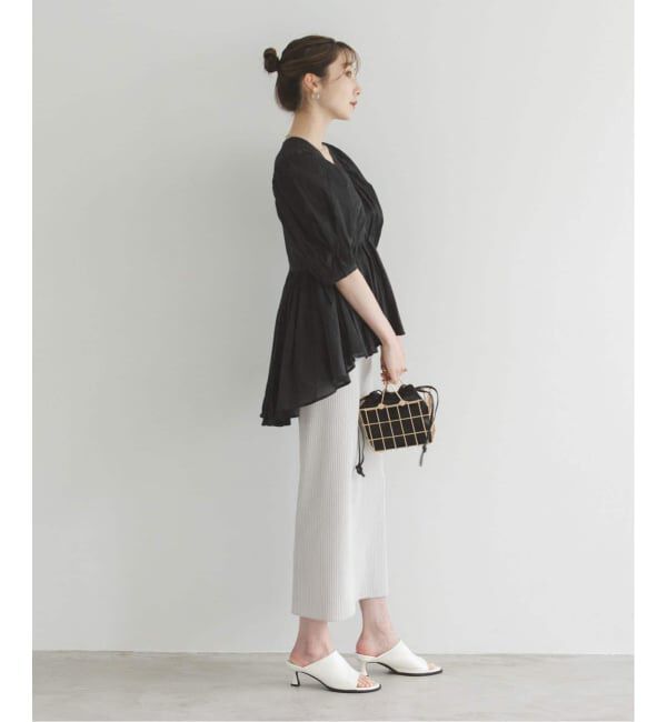 NOBLE「《WEB・虎ノ門限定追加予約》MARIHA/マリハ ラストダンスのブラウス」|シャツ・ブラウス|