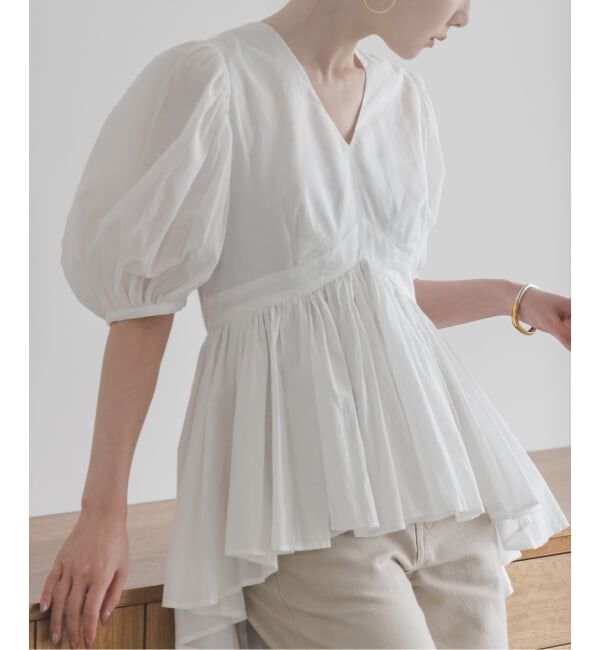 NOBLE「《WEB・虎ノ門限定追加予約》MARIHA/マリハ ラストダンスのブラウス」|シャツ・ブラウス|